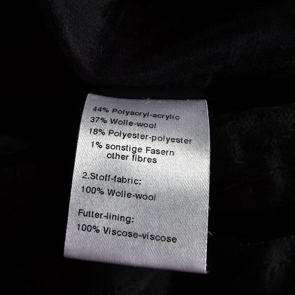 Akris Punto Women's Black Wool Blend & Tweed Sleeveless Midi Shift Dress Sz 8 M - Picture 11 of 15